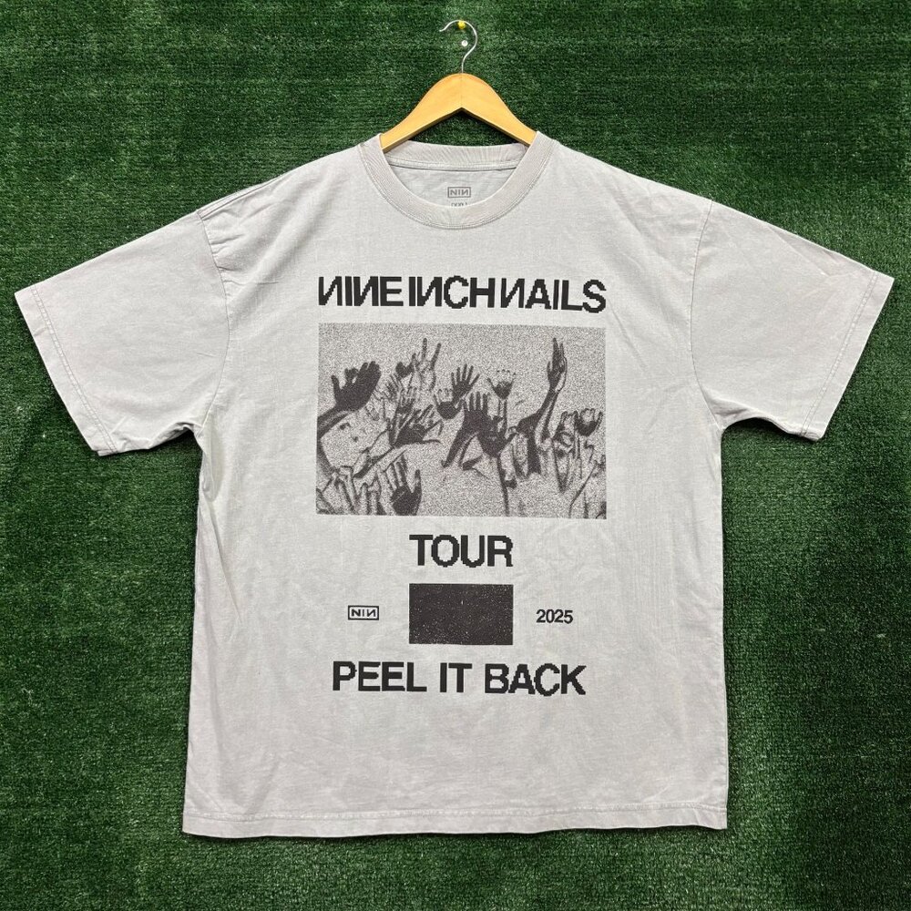 Nine Inch Nails Peel It Back Tour Rock Band T-Shirt Size XXL